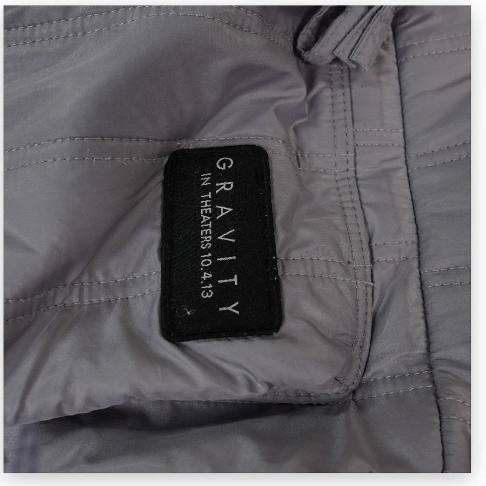 Gravity Movie Backpack Warner Bros 2013 Promo Padded Sci-Fi Collectible‎ Bag